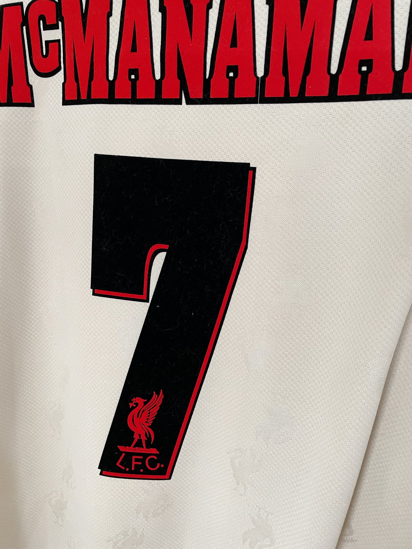 Liverpool Away 1996-97 (McMANAMAN #7) XL